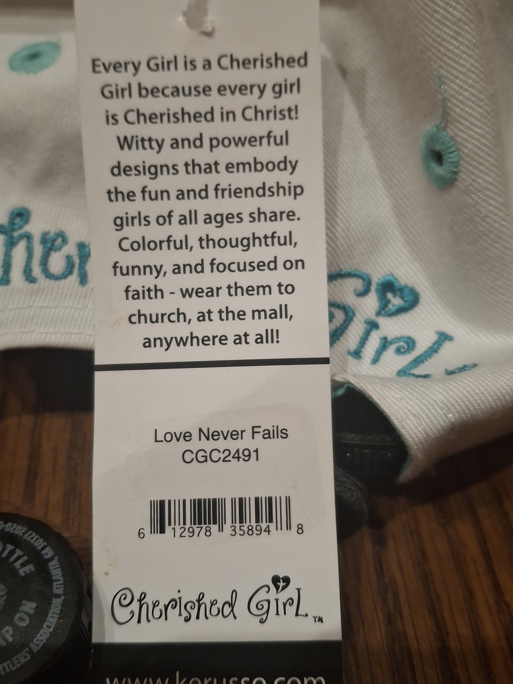 Embroidered 'LOVE Never Fails' And 'Jesus Take The Wheel' Ball Caps - Picture 16 of 16